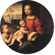 BUGIARDINI, Giuliano Virgin and Child with the Infant St John the Baptist China oil painting reproduction